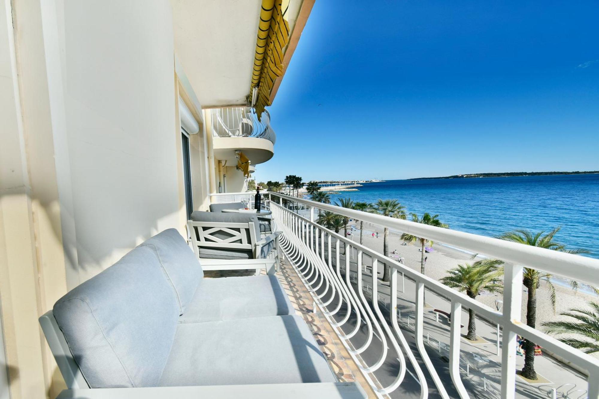 Plage Du Midi- Vue Sur Mer Standing Presta Cannes Esterno foto